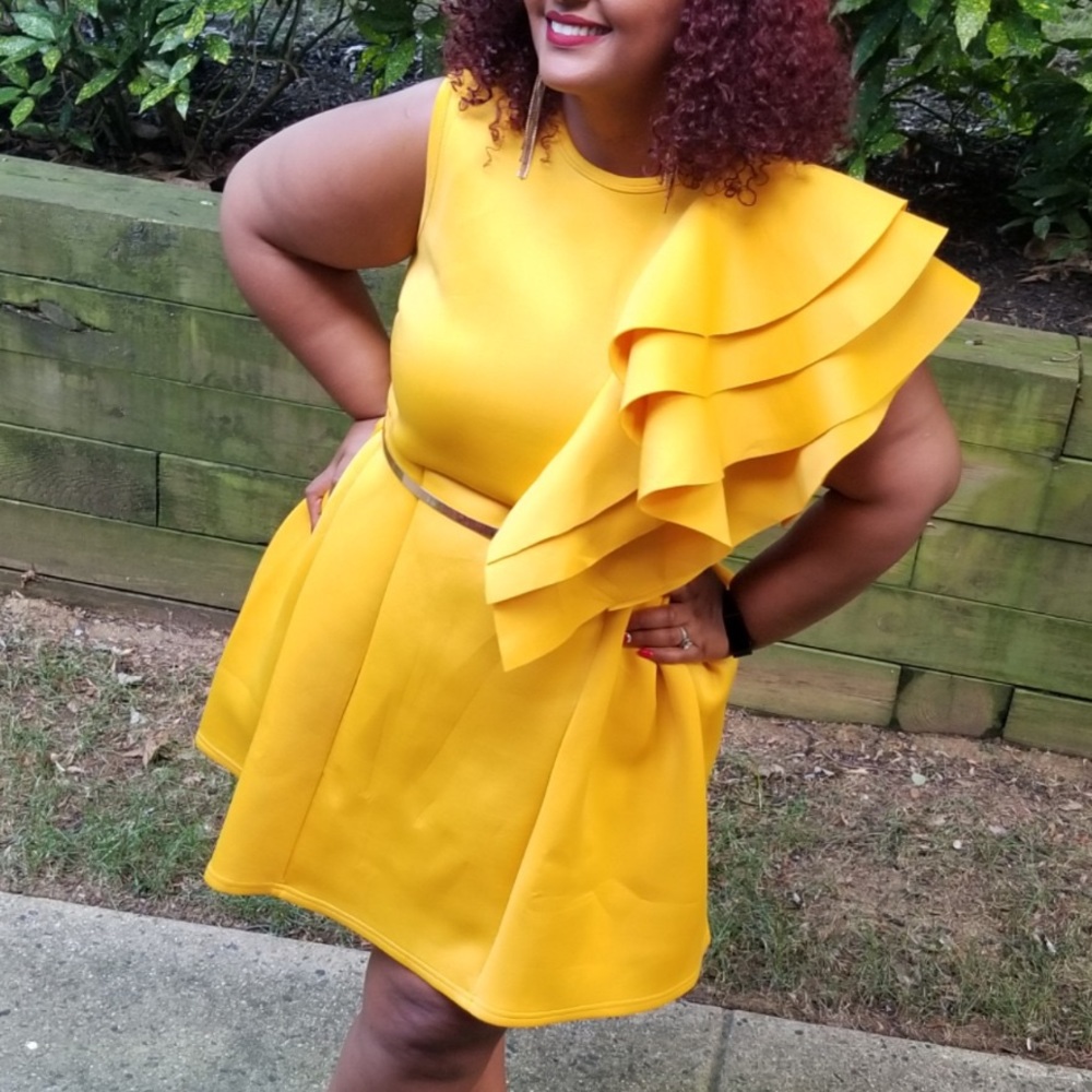 Yellow dress